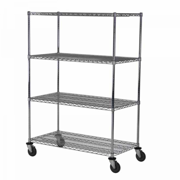 Chrome Mobile Shelving