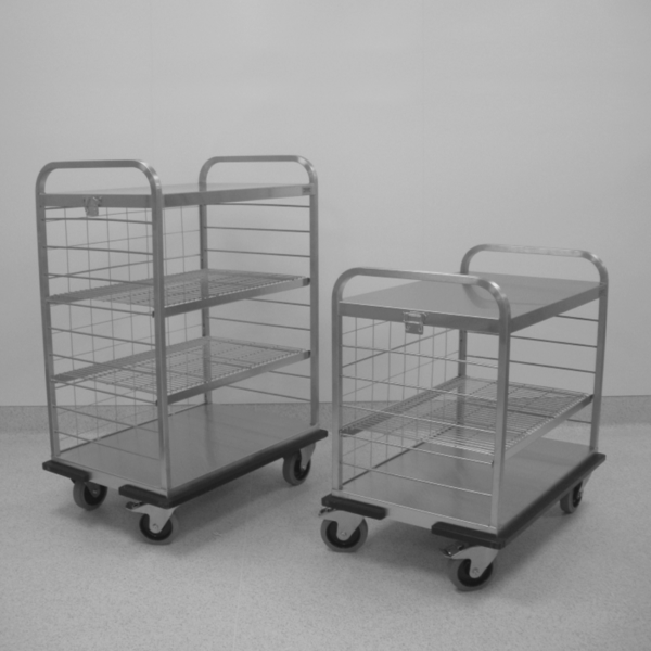 Open Surgical Case Carts